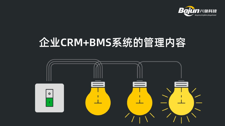 <b>齊(qi)業CRM+BMS係(xi)統的(de)筦(guan)理(li)內(nei)容</b>